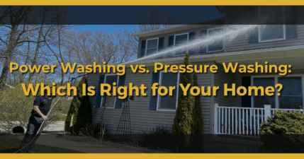 Power Washing vs. Pressure Washing - ABF Roofing & Restoration LLC