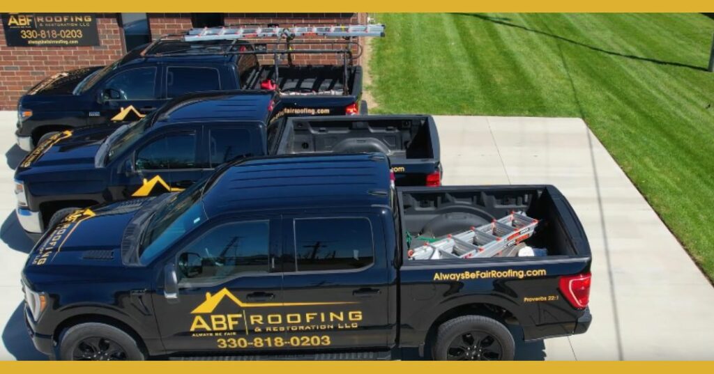 abf roofing trucks